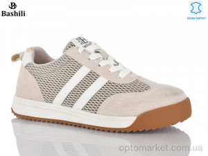 Кросівки жіночі H6563-11 Башили бежевий  оптом от Optomarket
