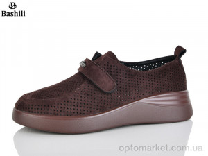 Туфлі жіночі H6567-88 Башили коричневий оптом от Optomarket
