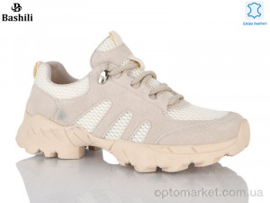 Кросівки жіночі H6570-11 Башили бежевий  оптом от Optomarket