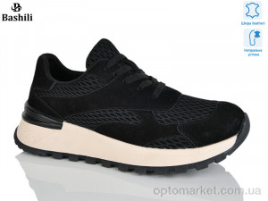 Кросівки жіночі H6573-2 Башили чорний  оптом от Optomarket