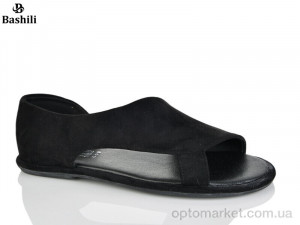 Босоніжки жіночі H6585-2 Башили чорний  оптом от Optomarket