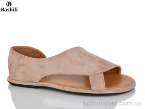 Босоніжки жіночі H6585-9 Башили бежевий  оптом от Optomarket