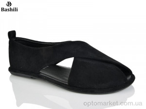 Босоніжки жіночі H6587-2 Башили чорний  оптом от Optomarket