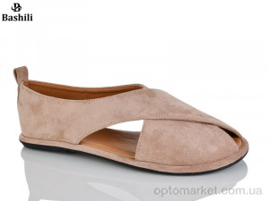 Босоніжки жіночі H6587-9 Башили бежевий  оптом от Optomarket