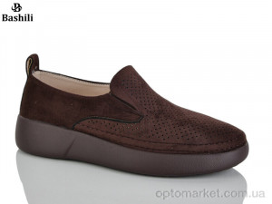 Туфлі жіночі H6590-8 Башили коричневий  оптом от Optomarket