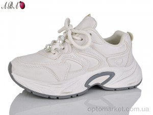 Кросівки жіночі H66-2 Xifa бежевий  оптом от Optomarket