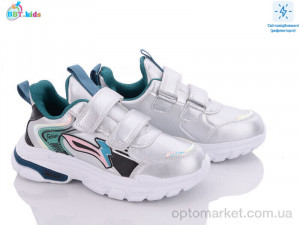 Кросівки дитячі H6703-5 bbt.kids срібний  оптом от Optomarket