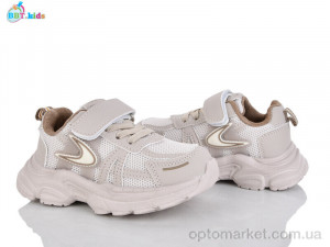 Кросівки дитячі H750-2-3 BBT бежевий  оптом от Optomarket