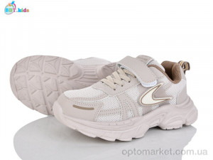 Кросівки дитячі H750-3-3 BBT бежевий  оптом от Optomarket