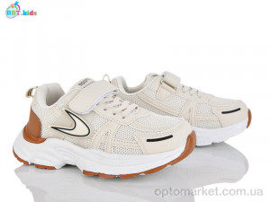 Кросівки дитячі H750-3-8 BBT бежевий  оптом от Optomarket