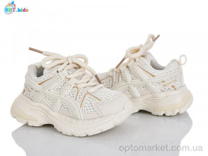 Кросівки дитячі H752-1-3 BBT бежевий  оптом от Optomarket