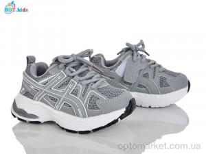 Кросівки дитячі H752-2-1 BBT сірий  оптом от Optomarket