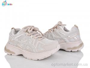 Кросівки дитячі H752-3-7 BBT бежевий  оптом от Optomarket
