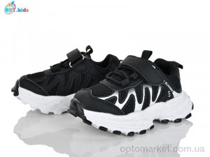 Кросівки дитячі H758-2-7 BBT чорний  оптом от Optomarket