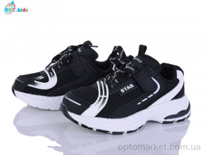 Кросівки дитячі H759-3-5 BBT чорний  оптом от Optomarket