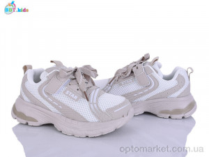 Кросівки дитячі H759-3-6 BBT бежевий  оптом от Optomarket