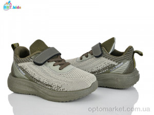 Кросівки дитячі H765-2-7 BBT хакі  оптом от Optomarket