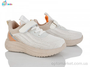 Кросівки дитячі H765-3-3 BBT бежевий  оптом от Optomarket
