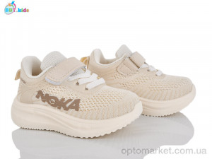 Кросівки дитячі H768-1-7 BBT бежевий  оптом от Optomarket