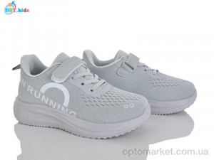 Кросівки дитячі H771-3-2 BBT сірий  оптом от Optomarket