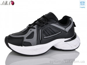 Кросівки жіночі H78-2 Xifa чорний  оптом от Optomarket