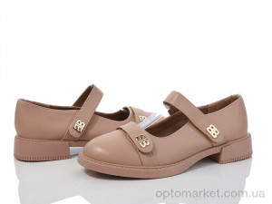 Туфлі жіночі H78-2 Loretta бежевий  оптом от Optomarket