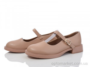 Туфлі жіночі H79-2 Loretta бежевий  оптом от Optomarket