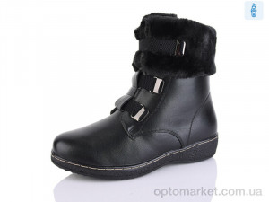 Черевики жіночі H869-X батал Коронате чорний  оптом от Optomarket