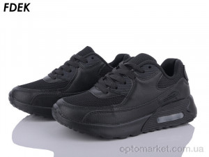 Кросівки дитячі H9006-1 Fdek чорний  оптом от Optomarket
