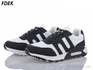 Кросівки унісекс H9008-1 Fdek чорний  оптом от Optomarket