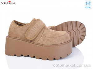 Туфлі жіночі H9015-3 Veagia хакі  оптом от Optomarket
