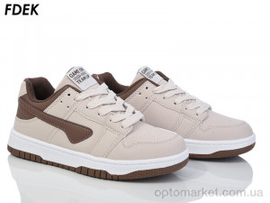 Кросівки жіночі H9050-13 Fdek бежевий  оптом от Optomarket