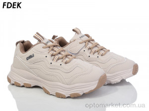 Кросівки унісекс H9052-3 Fdek бежевий  оптом от Optomarket