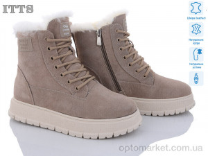 Черевики жіночі H91B ITTS коричневий  оптом от Optomarket