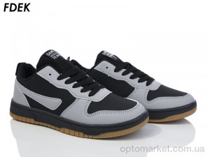 Кросівки унісекс H9202-8 Fdek чорний  оптом от Optomarket