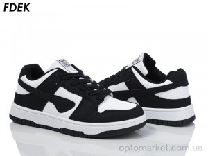Кросівки унісекс H9203-2 Fdek чорний  оптом от Optomarket