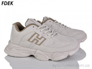 Кросівки унісекс H9255-8 Fdek бежевий  оптом от Optomarket