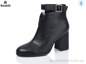 Черевики жіночі H93A76-2 єврохутро Башили чорний  оптом от Optomarket