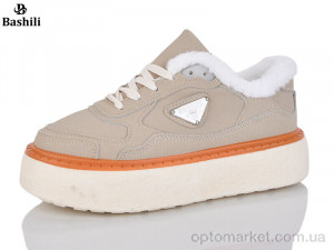 Кросівки жіночі H9505-11 Башили бежевий  оптом от Optomarket