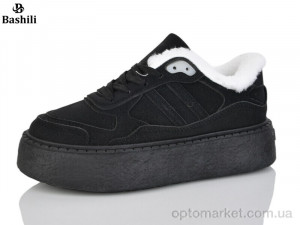 Кросівки жіночі H9506-2 Башили чорний  оптом от Optomarket