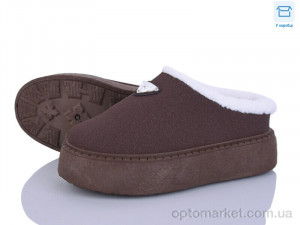 Уги жіночі H9509-8 Башили коричневий  оптом от Optomarket