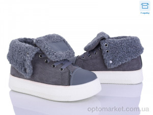 Черевики жіночі H9512-7 Башили сірий  оптом от Optomarket