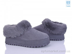 Уги жіночі H9514-7 Башили сірий  оптом от Optomarket