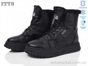 Черевики жіночі H97-1 ITTS чорний  оптом от Optomarket