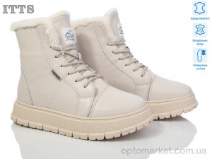 Черевики жіночі H97-2 ITTS бежевий  оптом от Optomarket
