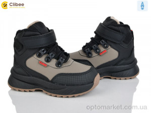 Черевики дитячі HA608-2 khaki-red Clibee хакі  оптом от Optomarket