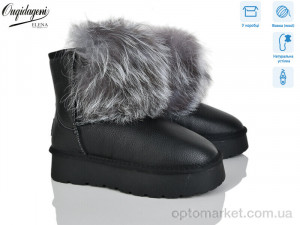 Уги жіночі HAL5887-1 Ouqidageni чорний  оптом от Optomarket