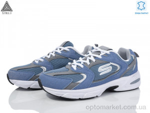 Кросівки чоловічі HB140-3 шкіра піна Stilli синій  оптом от Optomarket