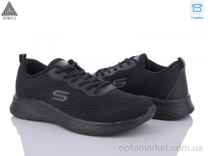 Кросівки чоловічі HB300-2 піна Stilli чорний  оптом от Optomarket