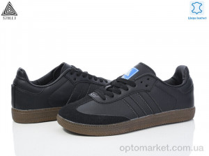 Кросівки жіночі HB600-4 шкіра піна Stilli чорний  оптом от Optomarket